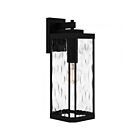 Quoizel Lighting BCR8407MBK Balchier 1-Light 100W Matte Black Outdoor Lantern