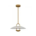 Quoizel Lighting BIN2818BRG Bingham 14W Pendant