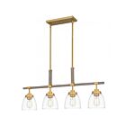 Quoizel Lighting Burkett BKT436LG 4-Lights 4100W Light Gold Island Chandelier