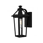 Quoizel Lighting BLV8406MBK 1-Light Matte Black 100W Boulevard Outdoor Lantern