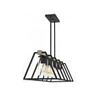 Quoizel Lighting BRT5542GK 6-Lights Earth Black 360W Thatcher Island Light