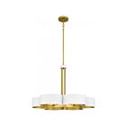 Quoizel Lighting Balsam BSM5028W 6-Lights 360W White Lustre Chandelier