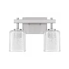 Quoizel Lighting BTH8613BN Brenthouse 2-Lights 200W Brushed Nickel Bath Light