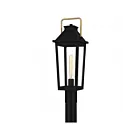 Quoizel Lighting BUK9007MBK Buckley 1-Light 60W Matte Black Outdoor Lantern