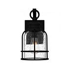 Quoizel Lighting BWE8406EK 1 Light Earth Black 100W Bowles Outdoor Lantern