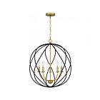 Quoizel Lighting Bryn BYN2824AB 5-Lights Aged Brass 300W Pendant