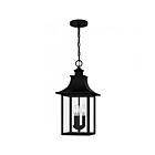 Quoizel Lighting CCR1510K 3 Lights Mystic Black 180W Chancellor Pendant