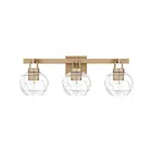 Quoizel Lighting CIA8624BGD Celina 3-Lights 300W Bronze Gold Bath Light