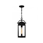 Quoizel Lighting CLI1909EK Clifton 1-Light 100W Earth Black Outdoor Lantern