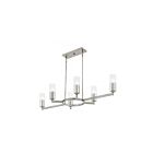 Quoizel Lighting CRZ648BN Cruz 6-Lights 360W Brushed Nickel Chandelier