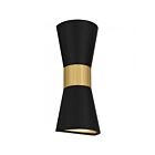 Quoizel Lighting DEX8406MBK Dexter Matte Black Outdoor Wall Lantern