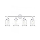 Quoizel Lighting Dixie DIX8632C 4-Lights Polished Chrome 400W Vanity Light