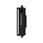 Quoizel Lighting DLE8405MBK Dale 1-Light 100W Matte Black Outdoor Wall Lantern