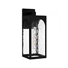 Quoizel Lighting DLG8406MBK Dallington 1-Light 100W Matte Black Outdoor Wall Lantern