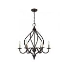 Quoizel Lighting Dupont DUP5025OZ 6-Lights 660W Old Bronze Chandelier