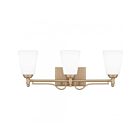 Quoizel Lighting Esther ESR8623BGD 3-Lights Bronze Gold 300W Vanity Light