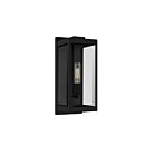 Quoizel Lighting EVR8406EK Eastover 1-Light 100W Earth Black Outdoor Wall Light