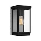 Quoizel Lighting EZR8406EK Ezra 1-Light 100W Earth Black Outdoor Lantern