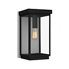 Quoizel Lighting EZR8408EK Ezra 1-Light 100W Earth Black Outdoor Lantern
