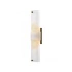 Quoizel Lighting FGN8805BGD Finnegan 2-Lights 120W Bronze Gold Indoor Wall Light