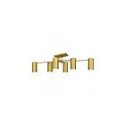 Quoizel Lighting FLD1750BRG Foreland 6-Lights 600W Brushed Gold Semi Flush Mount