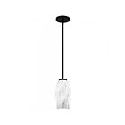 Quoizel Lighting FOG1505MBK Fogel 1-Light 60W Matte Black Pendant