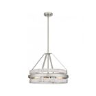 Quoizel Lighting Gadsen GDN2820BN 4-Lights Brushed Nickel 400W Pendant