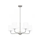 Quoizel Lighting GGR5028BN 5 Lights Brushed Nickel 300W Gallagher Chandelier