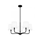 Quoizel Lighting GGR5028MBK 5 Lights Matte Black 300W Gallagher Chandelier