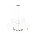 Quoizel Lighting GGR5032BN 9 Lights Brushed Nickel 540W Gallagher Chandelier