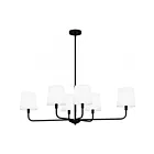 Quoizel Lighting Gallagher GGR642MBK Matte Black 360W Island Light