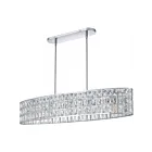 Quoizel Lighting GIB542C Gibson 5-Lights 500W Polished Chrome Chandelier
