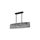 Quoizel Lighting GIB542MBK Gibson 5-Lights 500W Matte Black Chandelier