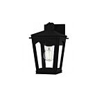 Quoizel Lighting HUK8406EK Huck 1-Light 100W Earth Black Outdoor Wall Light