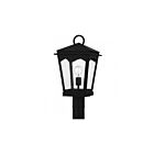 Quoizel Lighting HUK9010EK Huck 1-Light 100W Earth Black Outdoor Wall Light