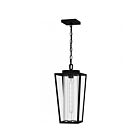 Quoizel Lighting JET1909MBK Jett 1-Light 60W Matte Black Pendant