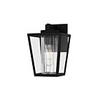 Quoizel Lighting JET8307MBK Jett 1-Light 60W Matte Black Outdoor Wall Light