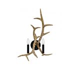 Quoizel Lighting JR8713EK Journey 2-Lights 120W Earth Black Indoor Wall Light