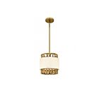 Quoizel Lighting KAT1510BRG Kate 1-Light 100W Brushed Gold Pendant