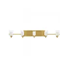 Quoizel Lighting KLT8605BRGLED Kolt 5-Lights 20W Brushed Gold Bath Light