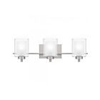Quoizel Lighting Kolt KLT8903BN 3-Lights Brushed Nickel 300W Vanity Light
