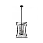 Quoizel Lighting LEI2816MBK 4 Lights Matte Black 240W Leiland Pendant