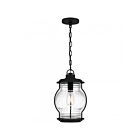 Quoizel Lighting LHR1909EK 1-Light Earth Black 100W Luther Outdoor Lantern
