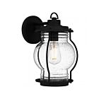 Quoizel Lighting LHR8407EK 1-Light Earth Black 100W Luther Outdoor Lantern