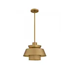 Quoizel Lighting LMI1814BWS Lumi 1-Light 100W Pendant