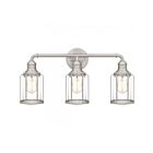 Quoizel Lighting Ludlow LUD8624BN 3-Lights Brushed Nickel 300W Vanity Light