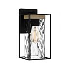 Quoizel Lighting LWD8405MBK Longwood 1-Light 100W Matte Black Outdoor Lantern
