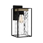 Quoizel Lighting LWD8407MBK Longwood 1-Light 100W Matte Black Outdoor Lantern