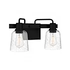 Quoizel Lighting LYD8616MBK 2 Lights Matte Black 200W Lydia Bath Light
