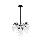 Quoizel Lighting MAP2820EK Maple 4-Lights 60W Earth Black Pendant